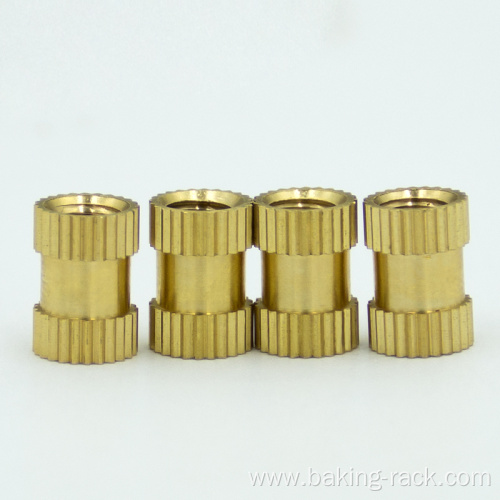 HOT SELL compressed knurled brass insert nut